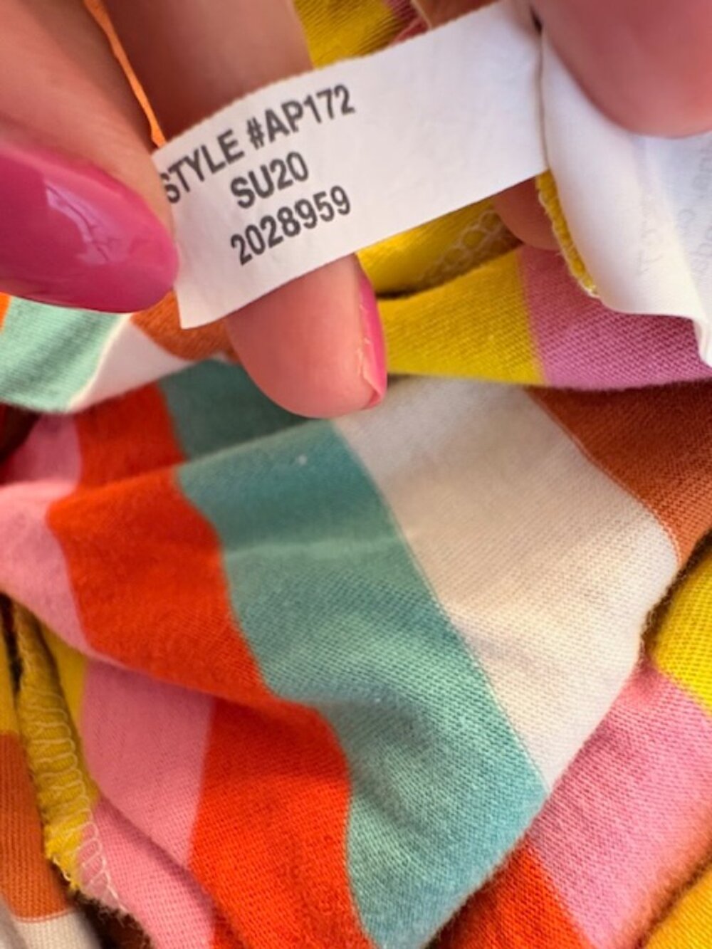 J.Crew Rainbow Stripe Tiered Maxi Dress Preppy Resort Colorful Medium - Picture 9 of 9